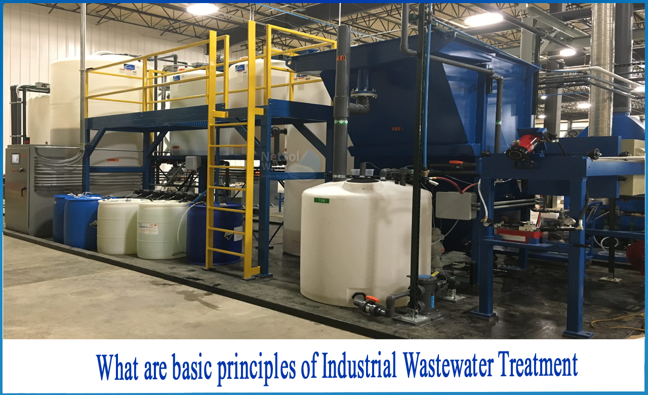 basic principles of wastewater treatment, industrial wastewater treatment process, principles of industrial waste treatment
