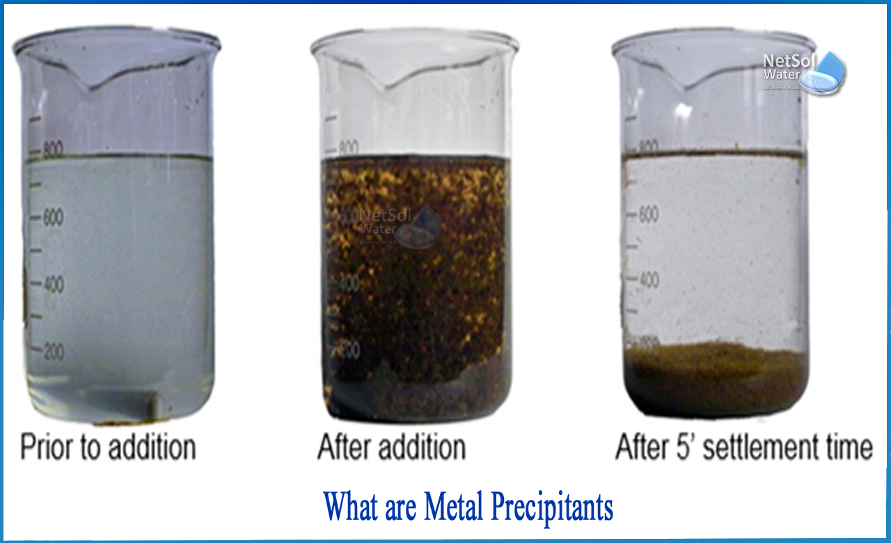what is metal precipitation, hydroxide precipitation of metals, disadvantages of chemical precipitation