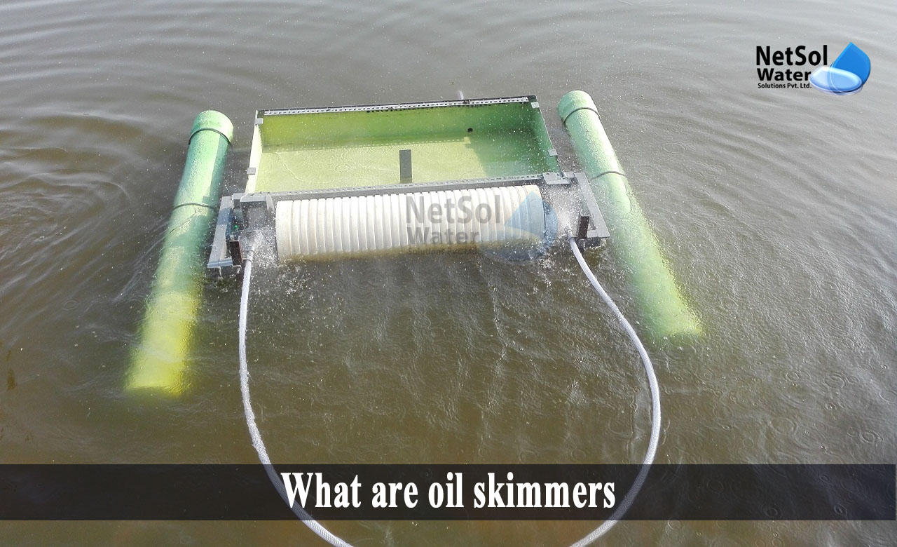 how do oil skimmers work, types of oil skimmers, oil skimmer advantages