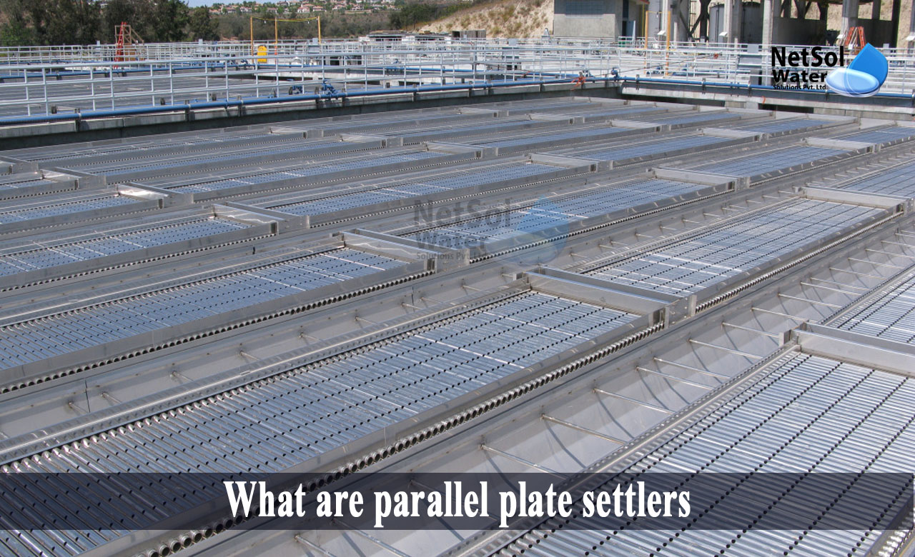 What are parallel plate settlers, parallel plate settlers working principle