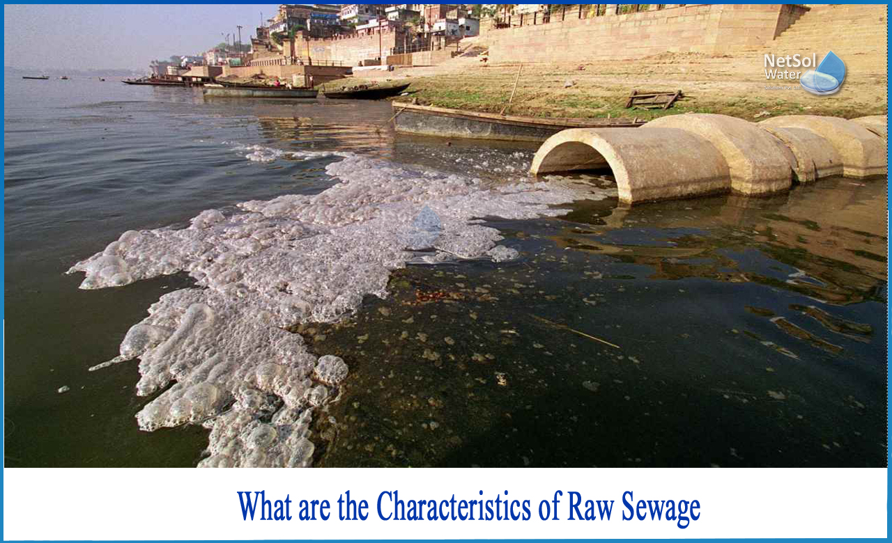 characteristics of sewage, characteristics of wastewater, physical characteristics of sewage