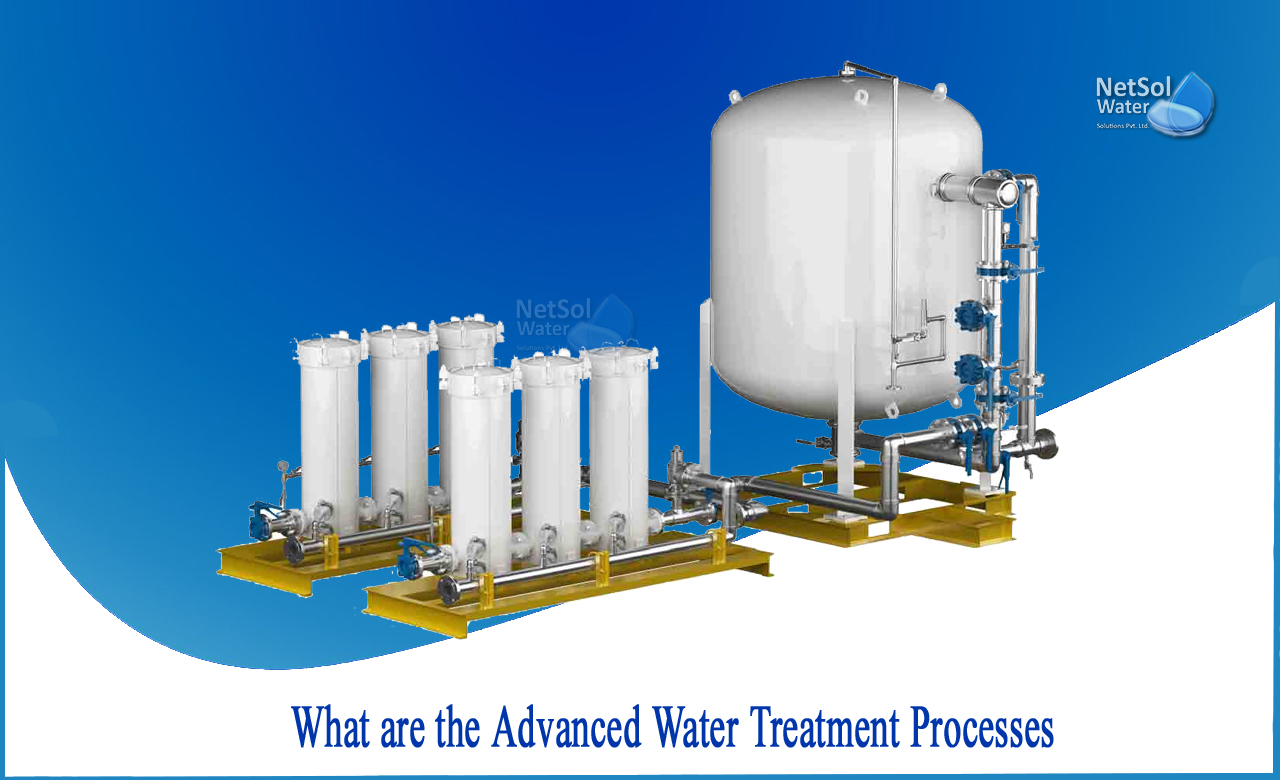 advanced water treatment methods, difference between conventional water treatment and advanced water treatment, objectives of advanced wastewater treatment