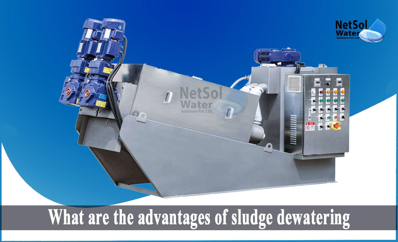 advantages and disadvantages of dewatering, sludge treatment process, sludge drying beds of water treatment process