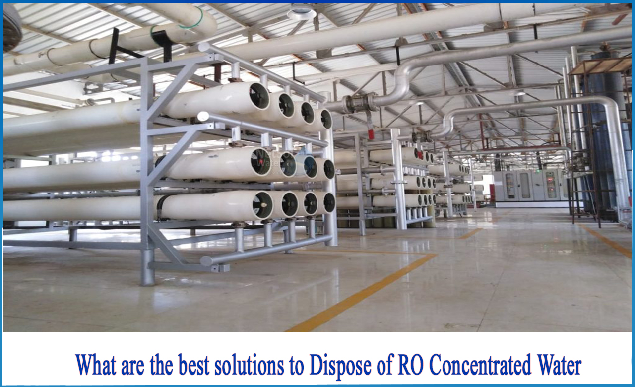 how to treat ro reject water, industrial ro reject water uses, is ro reject water good for plants