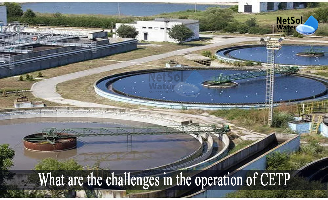 challenges in wastewater treatment in india, wastewater treatment problems and solutions, cetp plant process