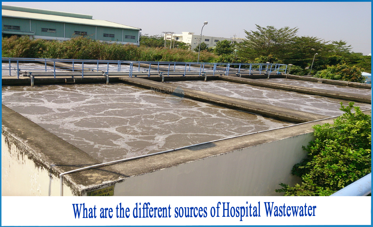 hospital wastewater characteristics, hospital wastewater treatment, hospital wastewater treatment plant