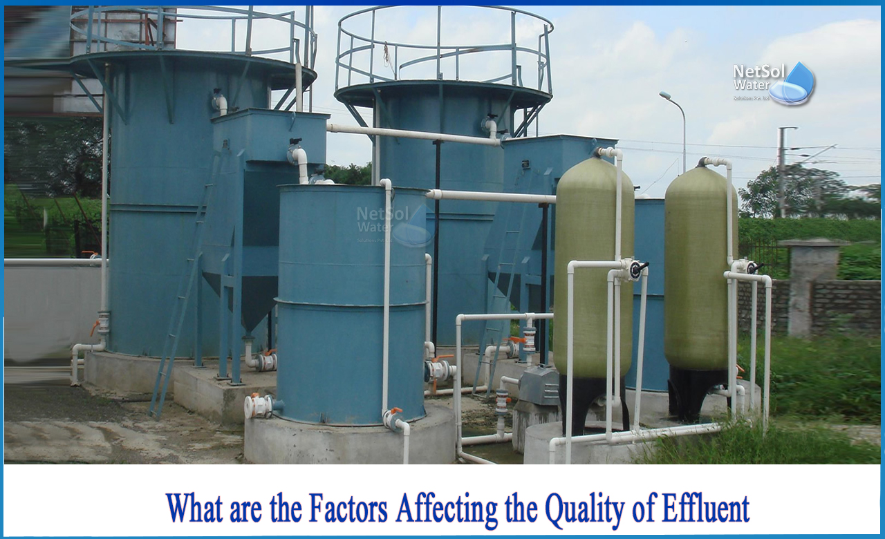 factors affecting wastewater treatment, effluent water quality standards, wastewater quality standards in India