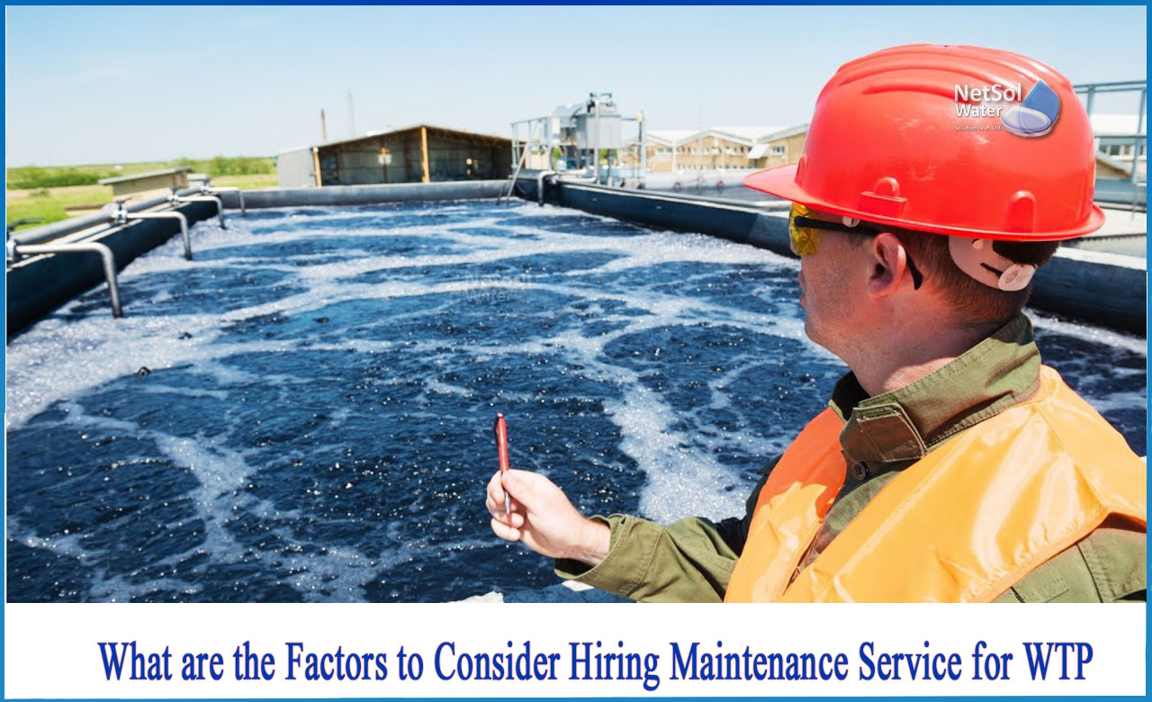 maintenance of water facilities, water treatment plant maintenance services, water treatment plant maintenance checklist