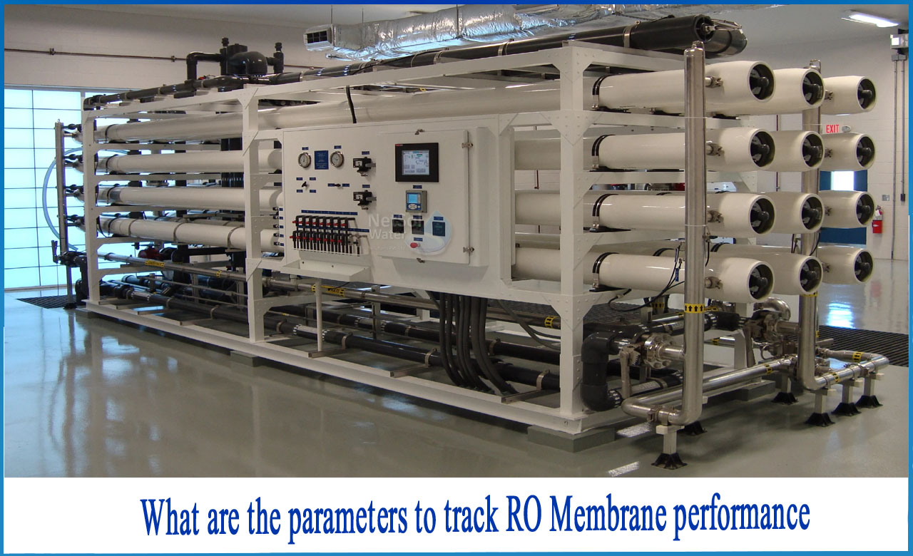 how to check ro membrane performance, ro membrane life calculation, pressure drop across reverse osmosis membrane