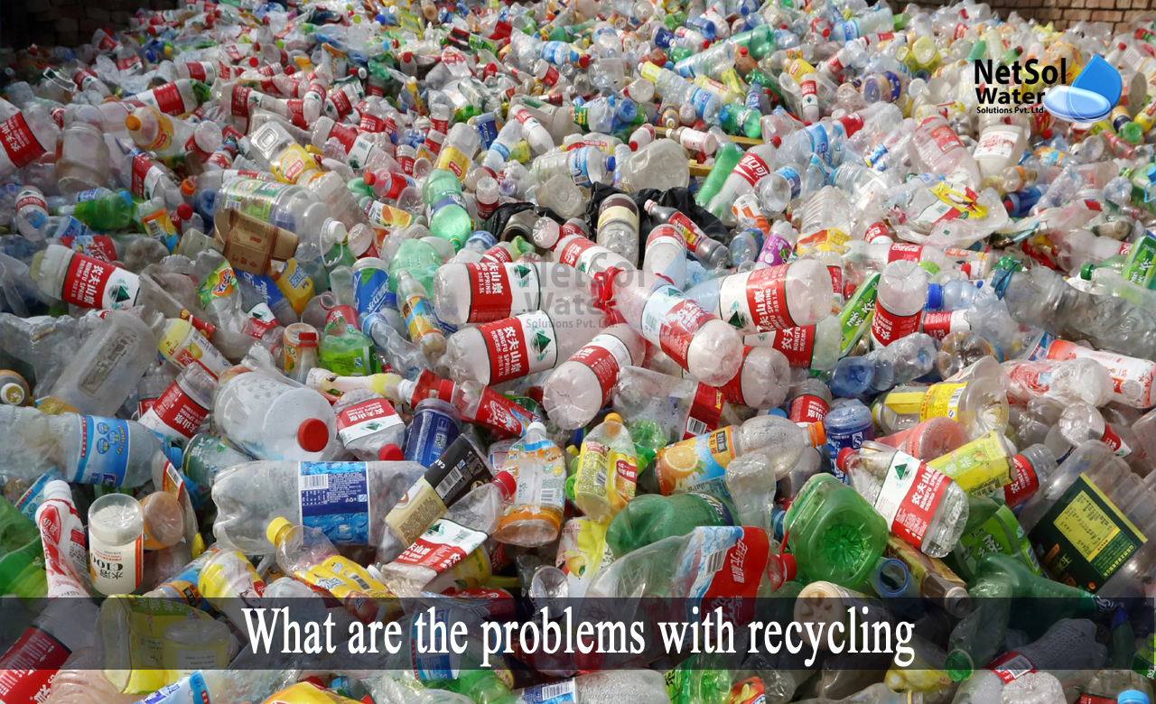 what are the problems caused by recycling plastic, recycling problems and solutions, recycling issues in the world