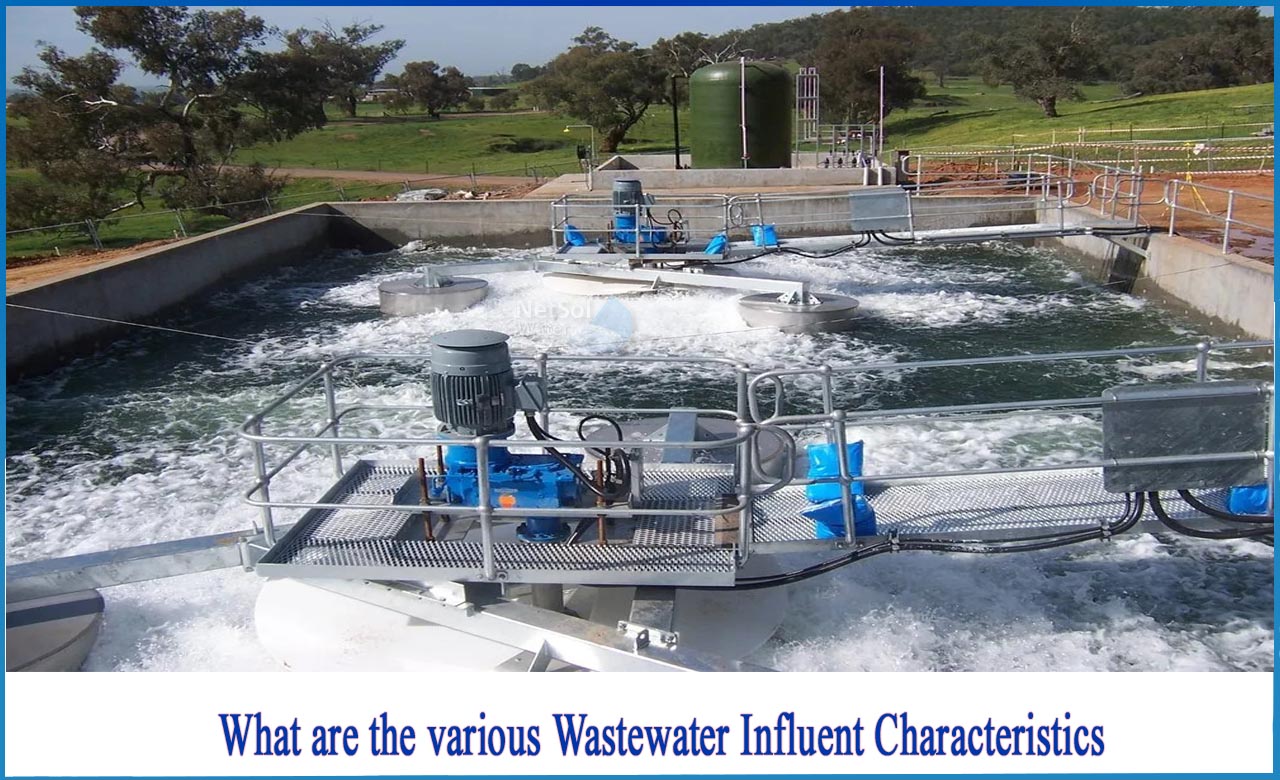 characteristics of waste water, influent wastewater characteristics, characteristics of industrial wastewater