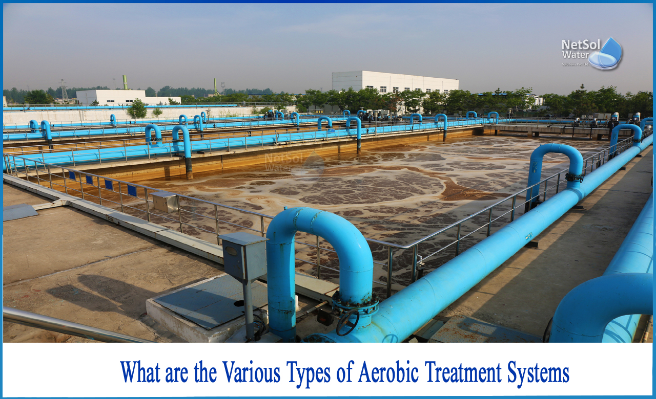 aerobic and anaerobic treatment of wastewater, types of aerobic wastewater treatment, what is aerobic treatment