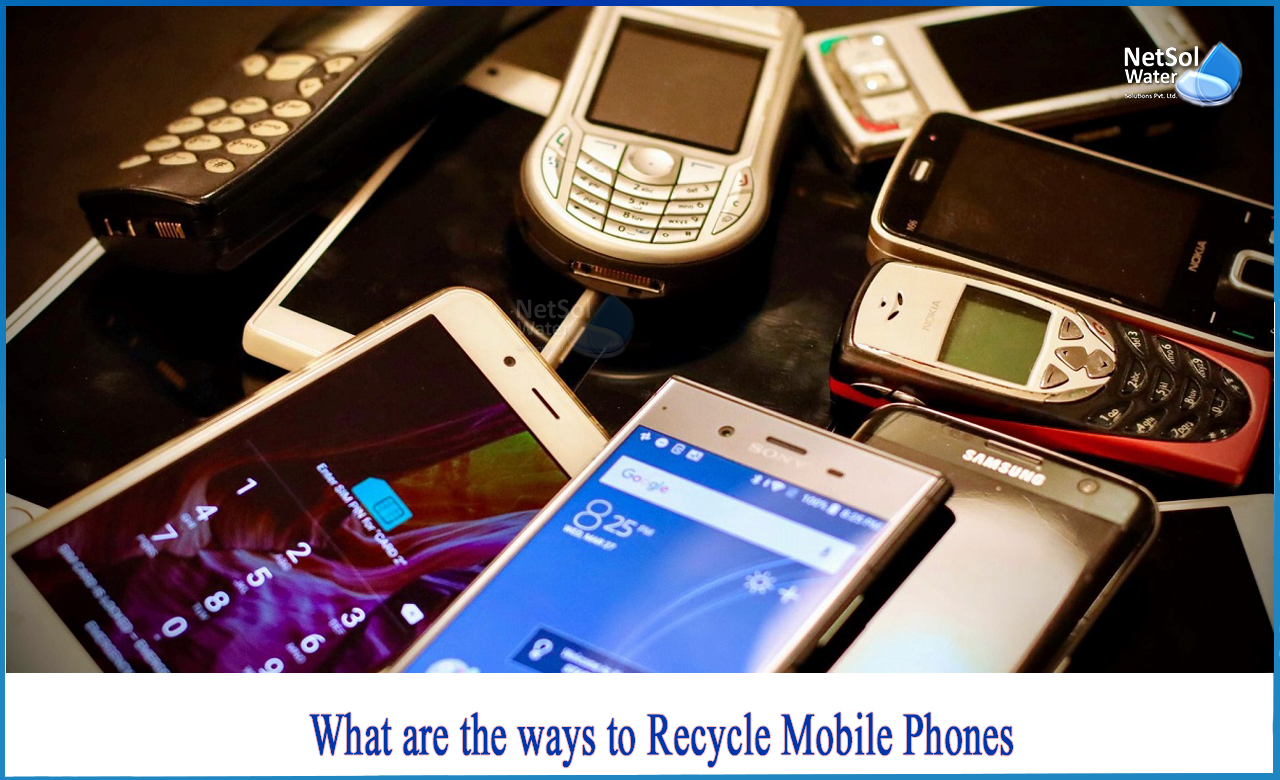how to recycle old phones, what percentage of a mobile phone can be recycled, recycle old phones charity