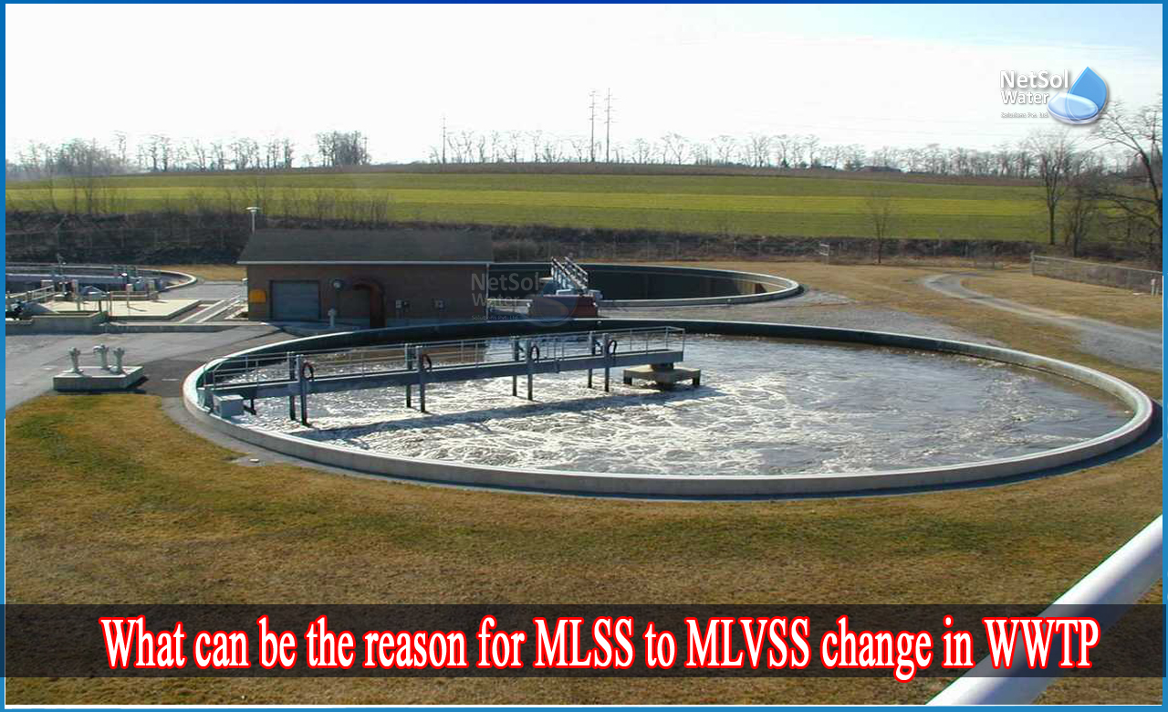 mlvss in wastewater treatment, effect of high mlss in aeration tank, mlvss and mlss