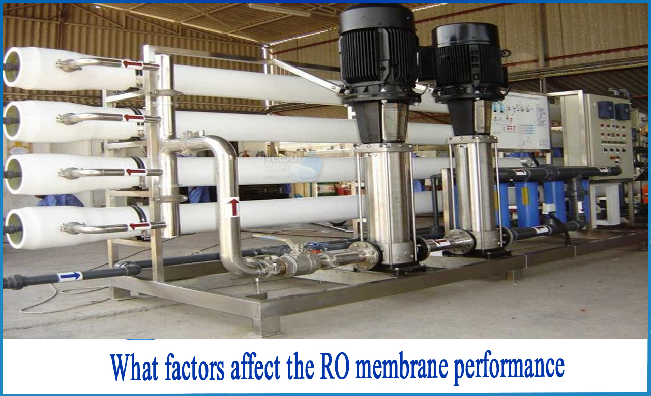 how to check ro membrane performance, factors affecting reverse osmosis, effect of temperature on ro membranes
