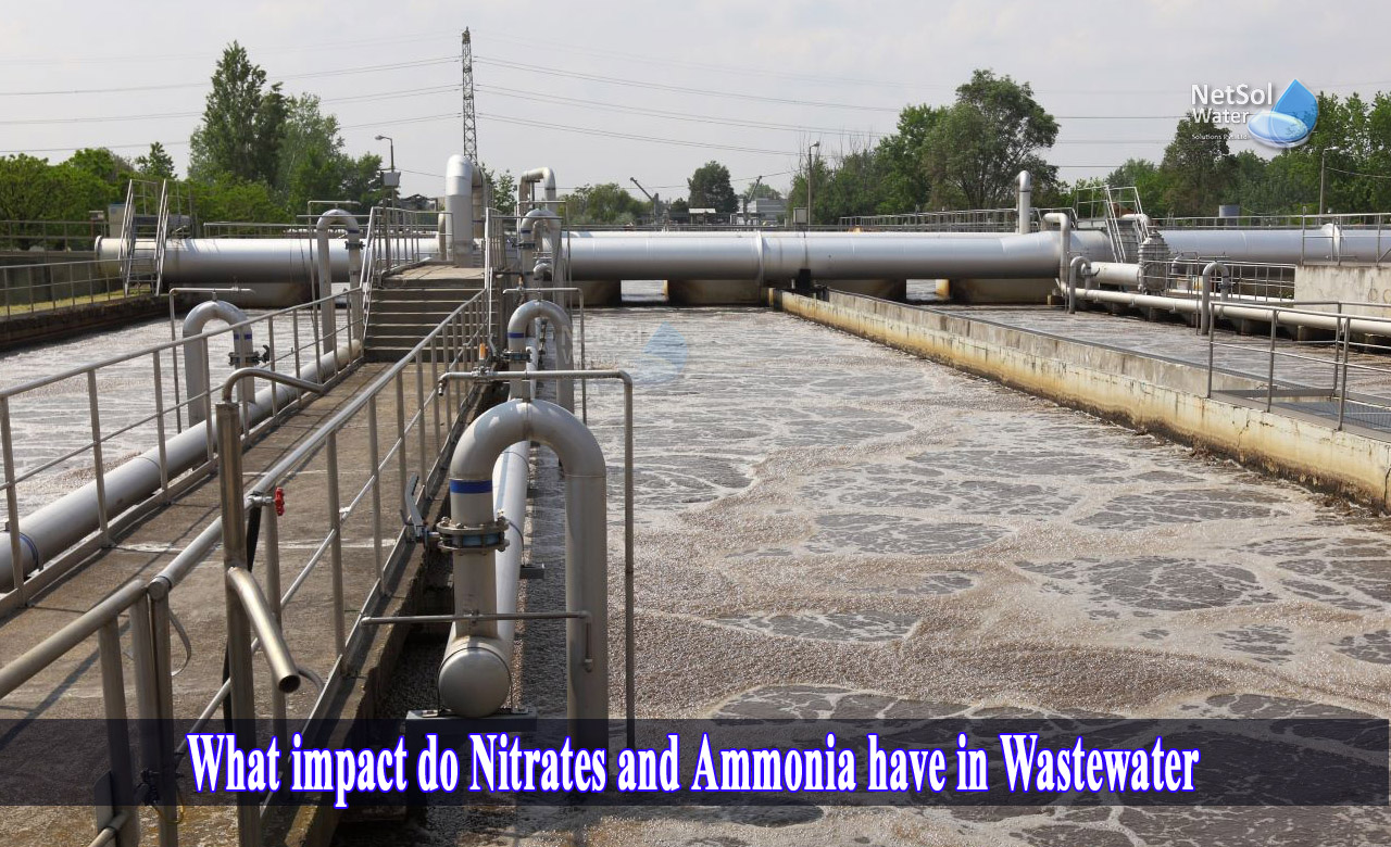 effect of ammonia in wastewater, how does nitrate affect water quality, nitrate concentration in wastewater