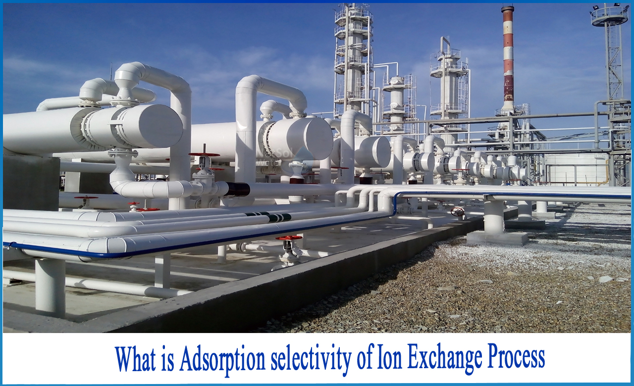 mechanism of ion exchange process, adsorption and ion exchange process in water treatment, difference between adsorption and ion exchange