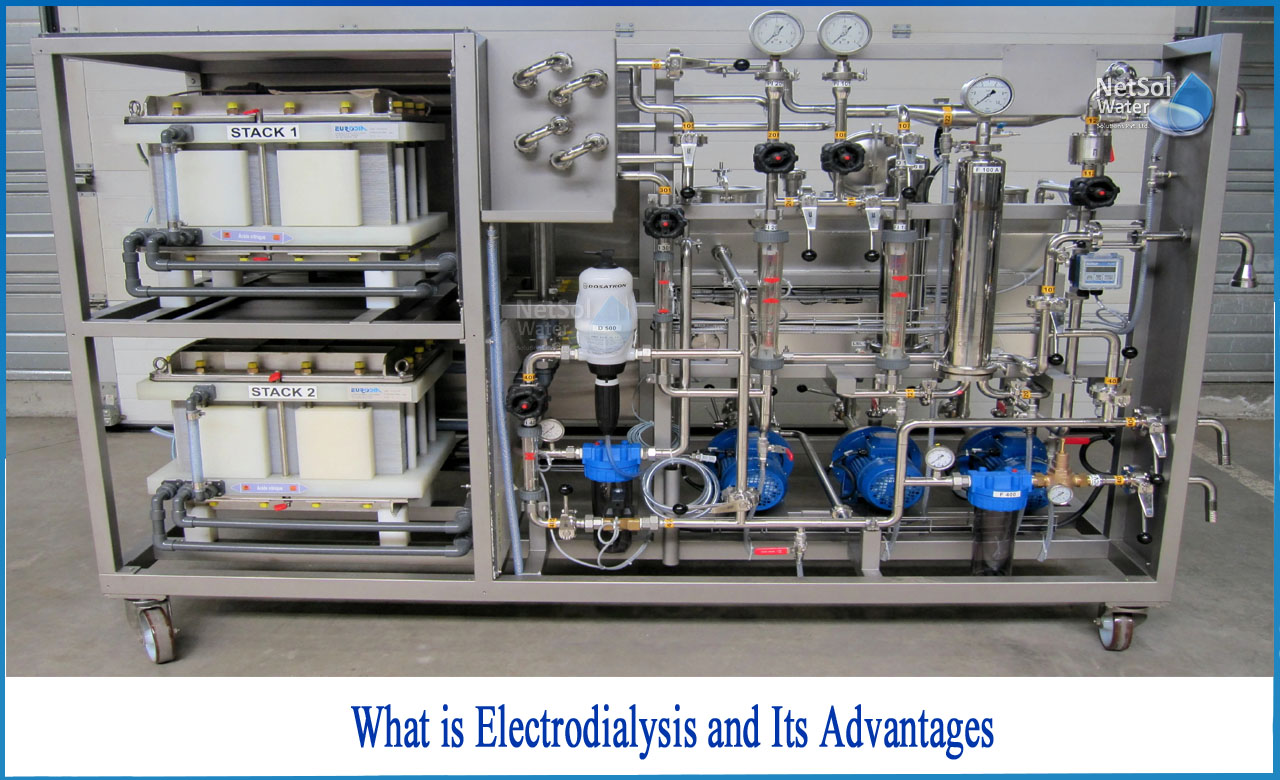 electrodialysis disadvantages, advantages of electrodialysis, electrodialysis water treatment
