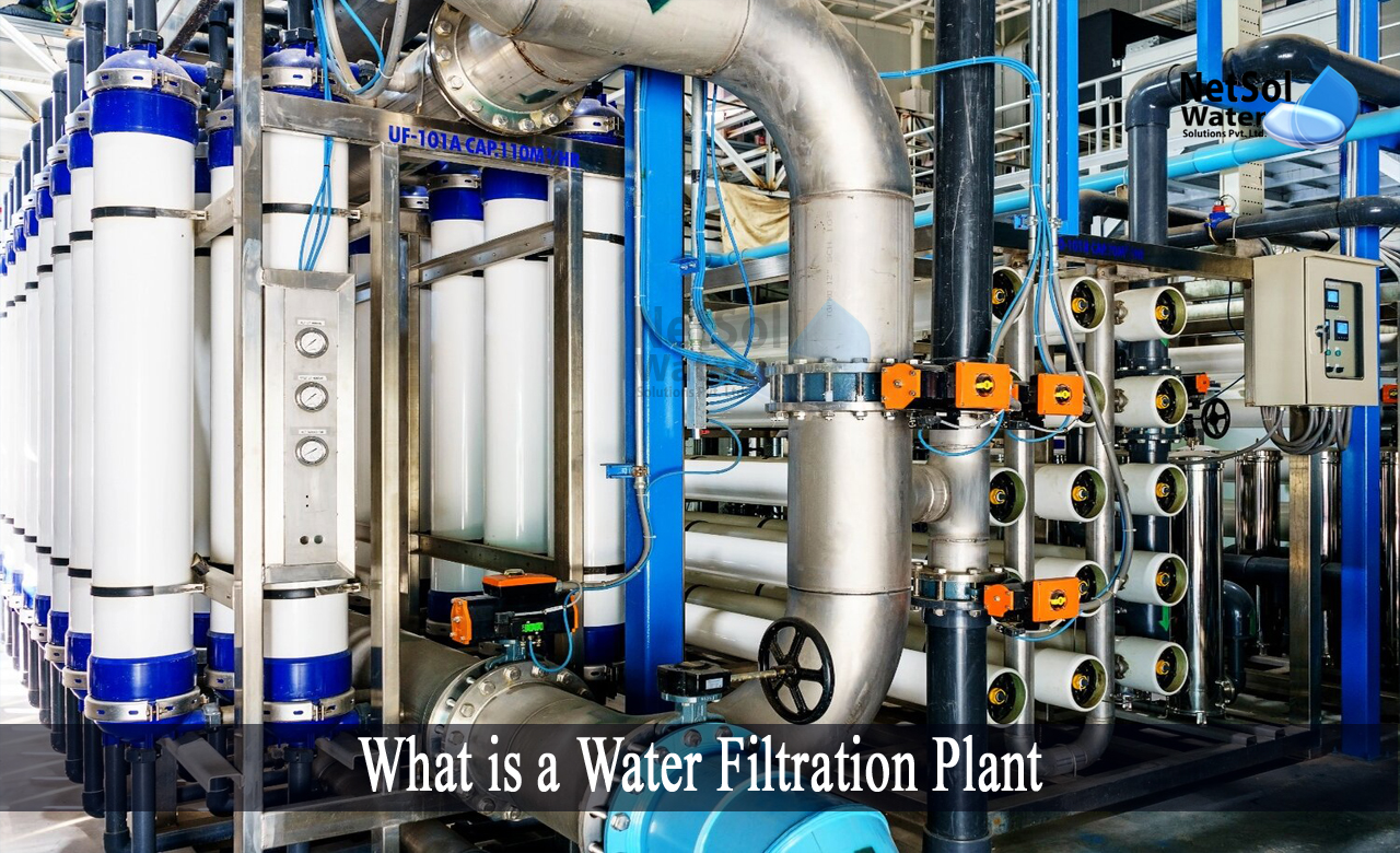 water filtration plant process, what is filtration in water treatment, what is water purification