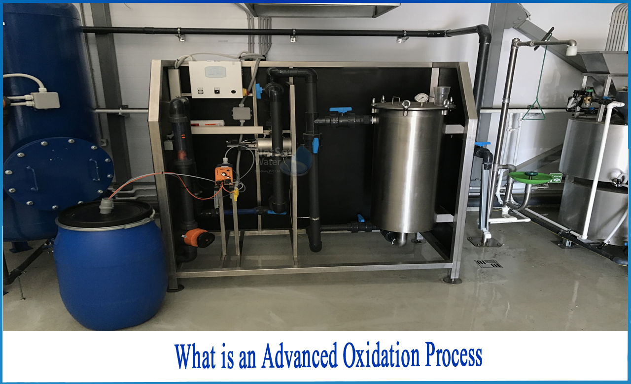 advanced oxidation process, types of advanced oxidation process, what is advanced oxidation process in wastewater treatment