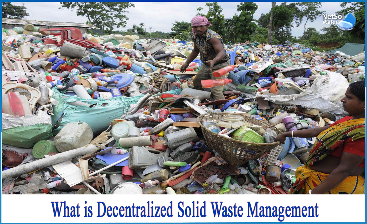 difference between centralised and decentralised waste management, decentralized waste management in india, waste management in india