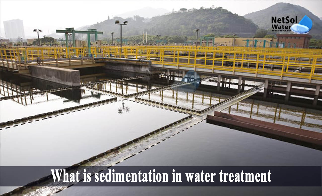 what is filtration in water treatment, sedimentation with coagulation in water treatment, importance of sedimentation in water treatment