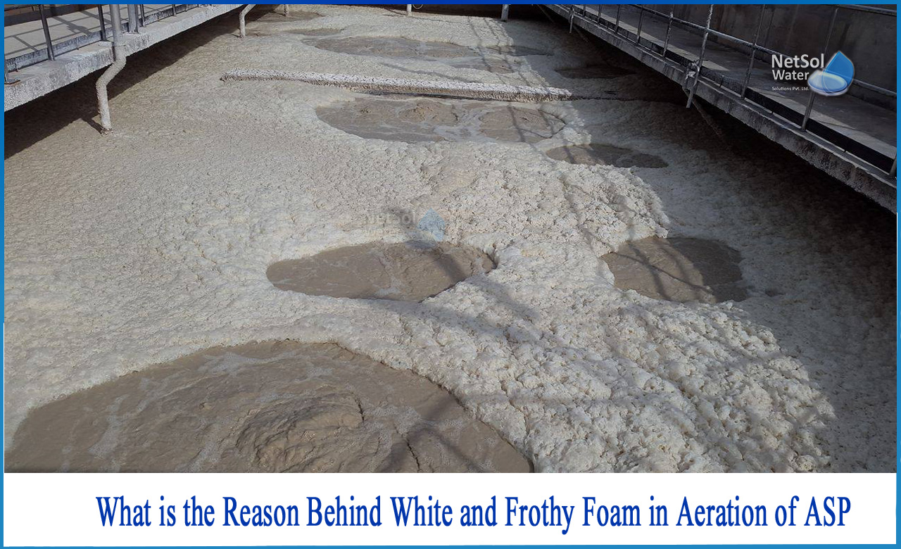 why is my septic tank foaming, aerobic digester foaming, how to reduce foam in water