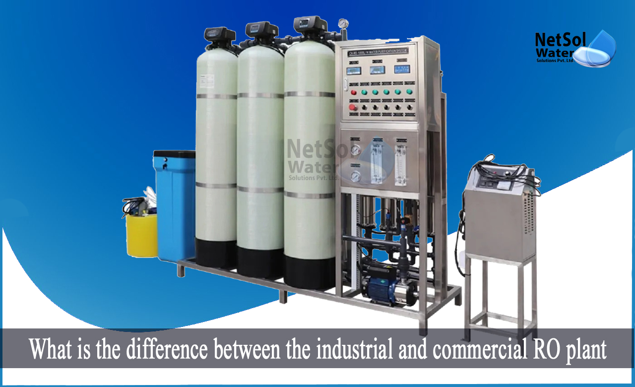 industrial ro plant, types of ro plant, commercial RO plant