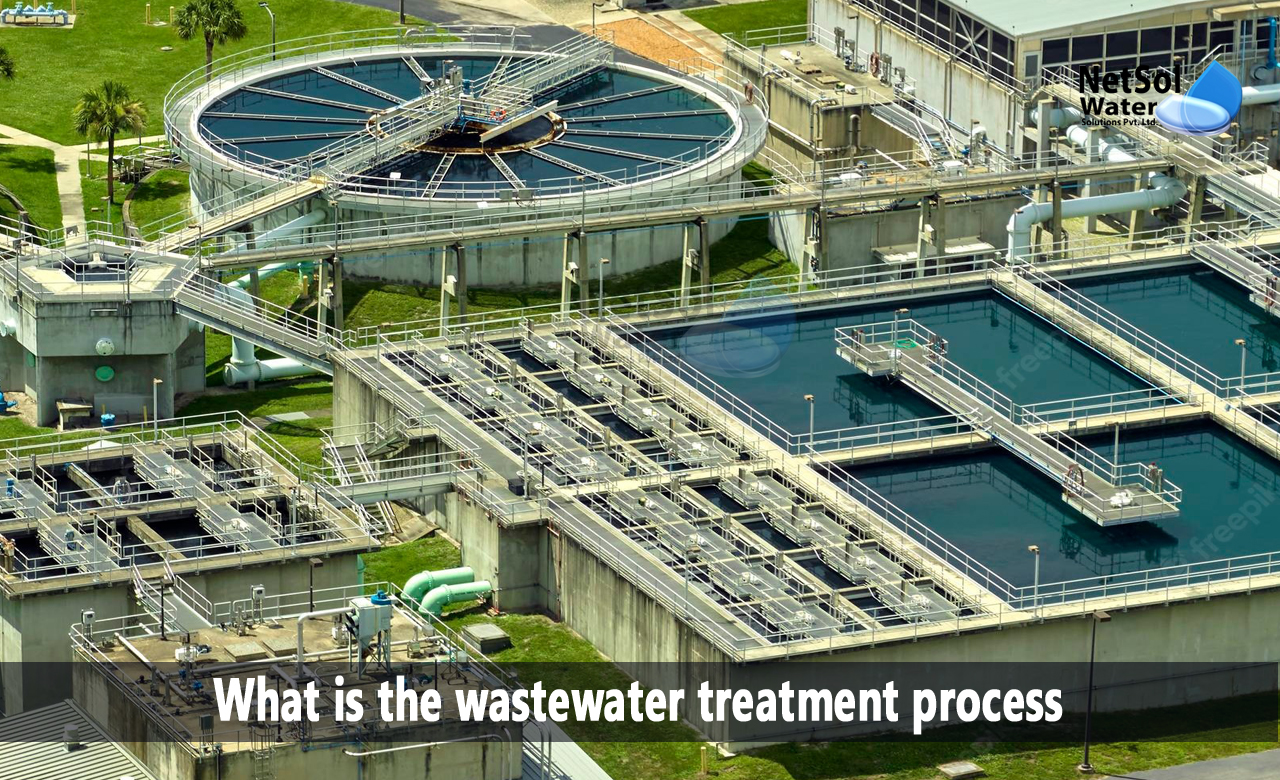 wastewater treatment process steps, what is wastewater treatment, wastewater treatment plant process