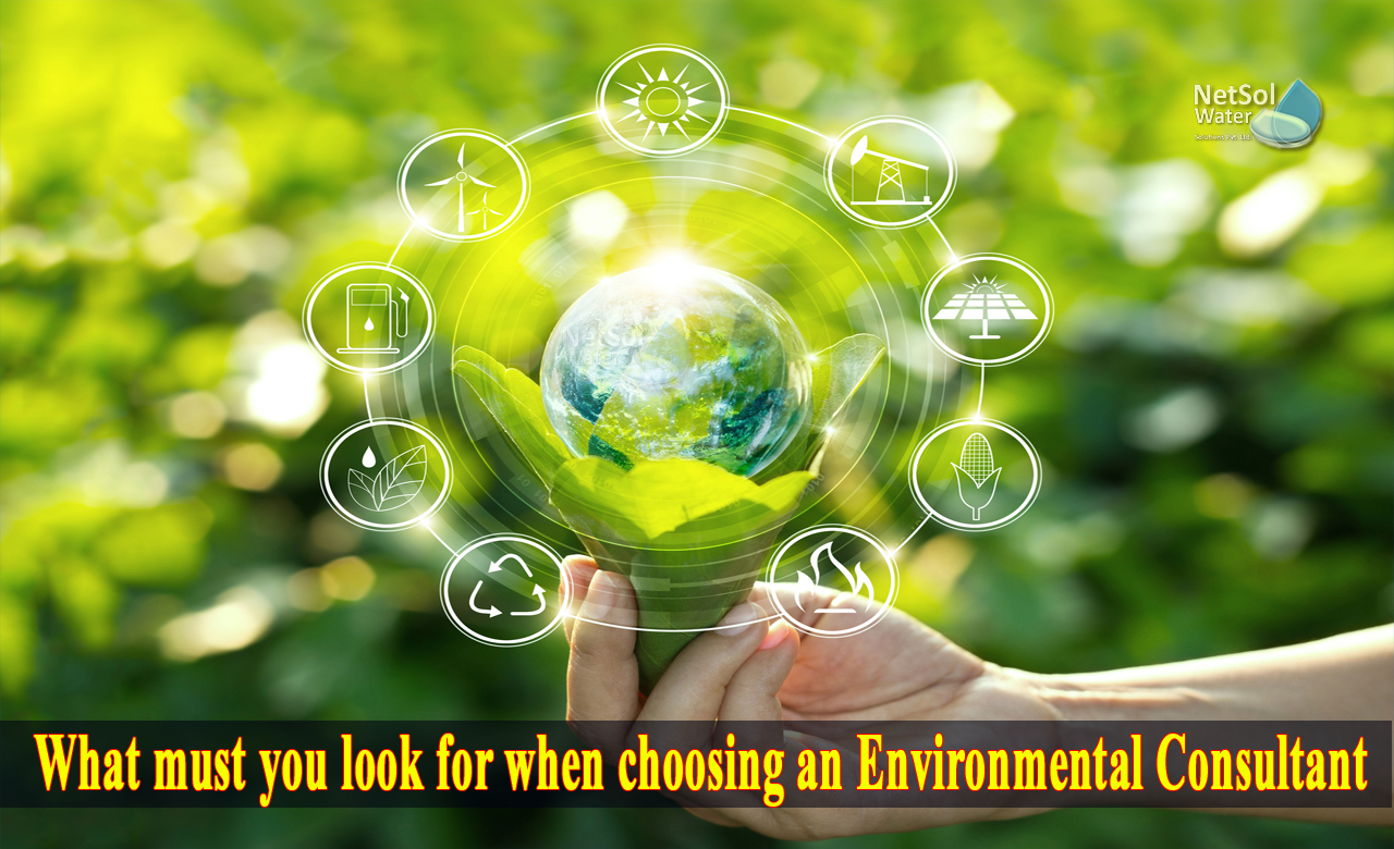 What must you look for when choosing an Environmental Consultant