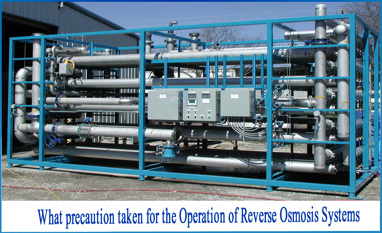 standard operating procedure for reverse osmosis plant, types of reverse osmosis membranes, application of reverse osmosis
