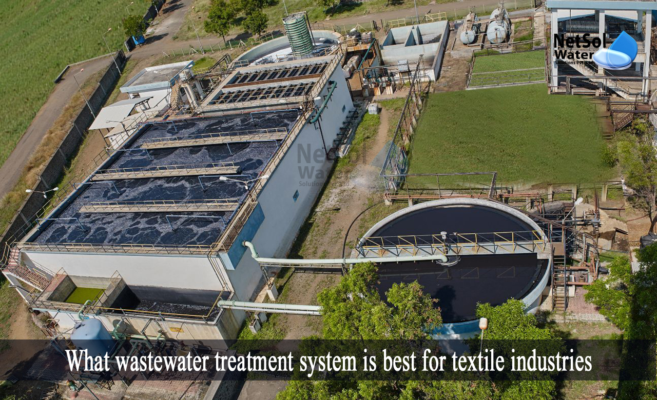 wastewater treatment plant for textile industry, sources of wastewater in textile industry, wastewater treatment system
