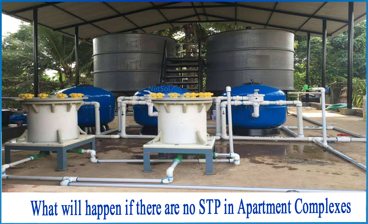 what will happen if there are no stp in apartment complexes, safe distance from sewage treatment plant, sewage treatment plant rules in india