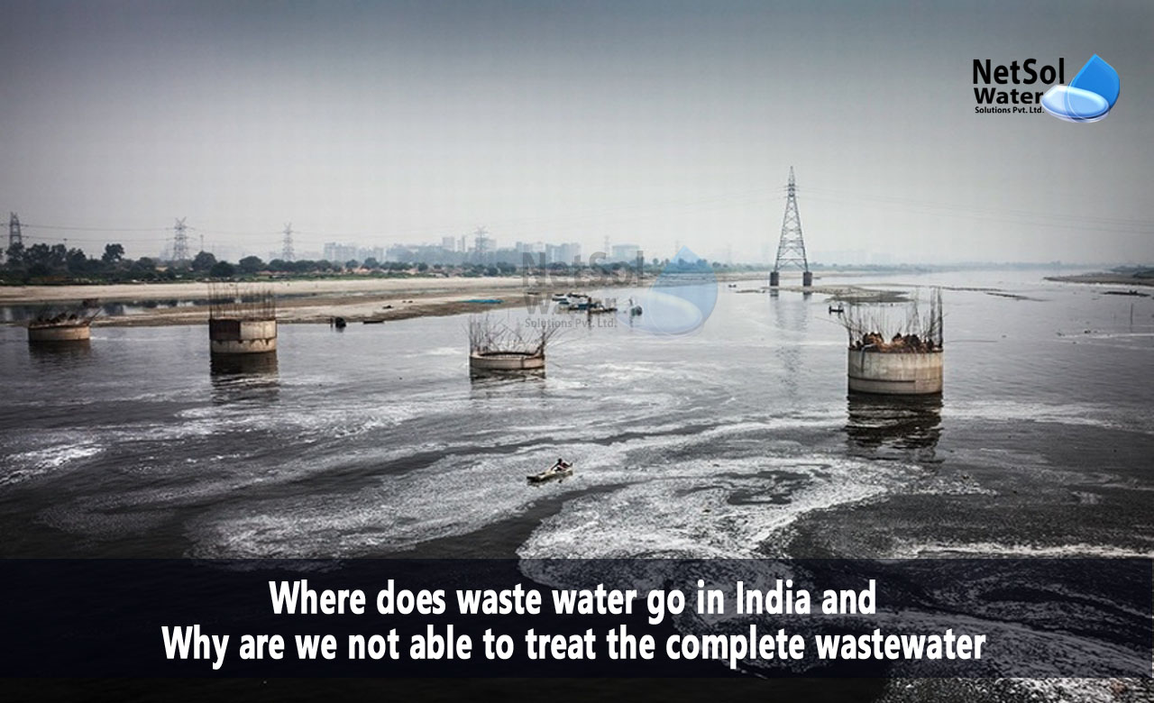 Where Does Wastewater Go in India