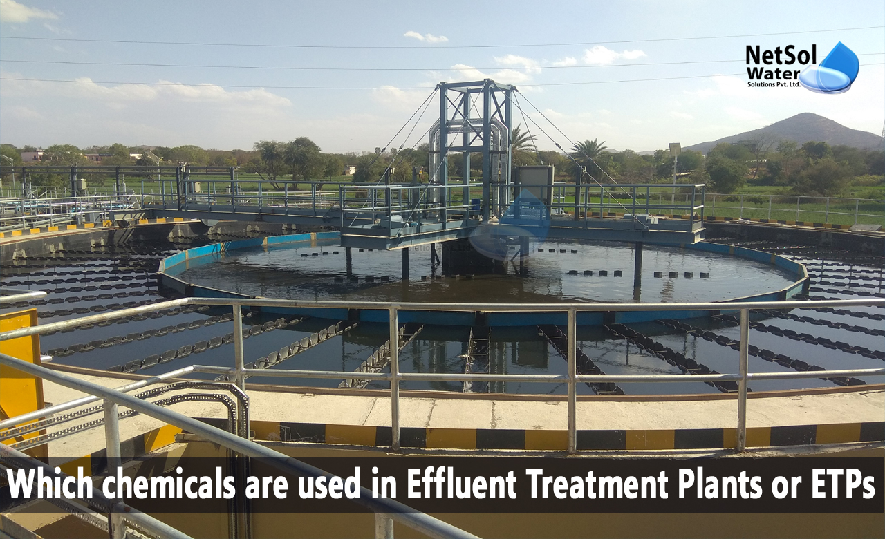 list of chemicals used in wastewater treatment, etp chemicals list, Which chemicals are used in Effluent Treatment Plants