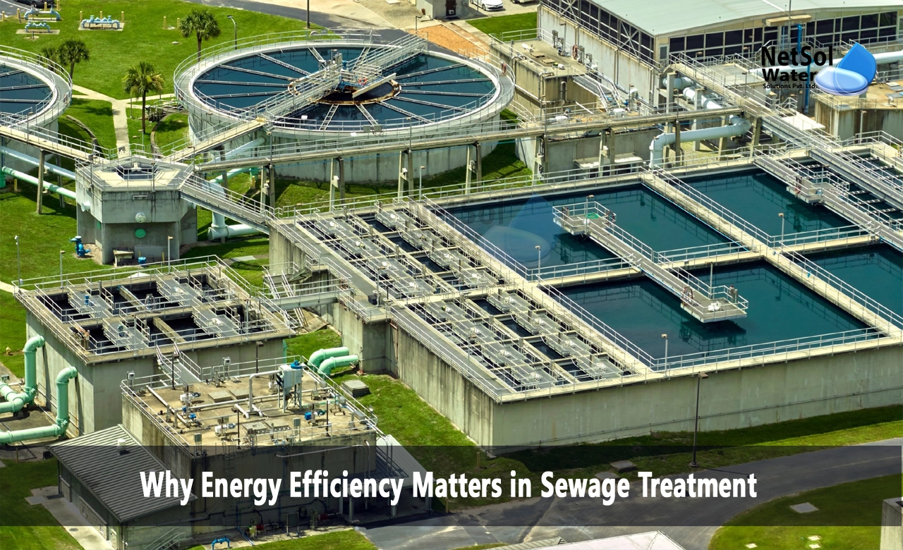 What is the energy efficiency of a sewage treatment plant, What is the importance of energy efficiency, Energy Efficiency in Sewage Treatment