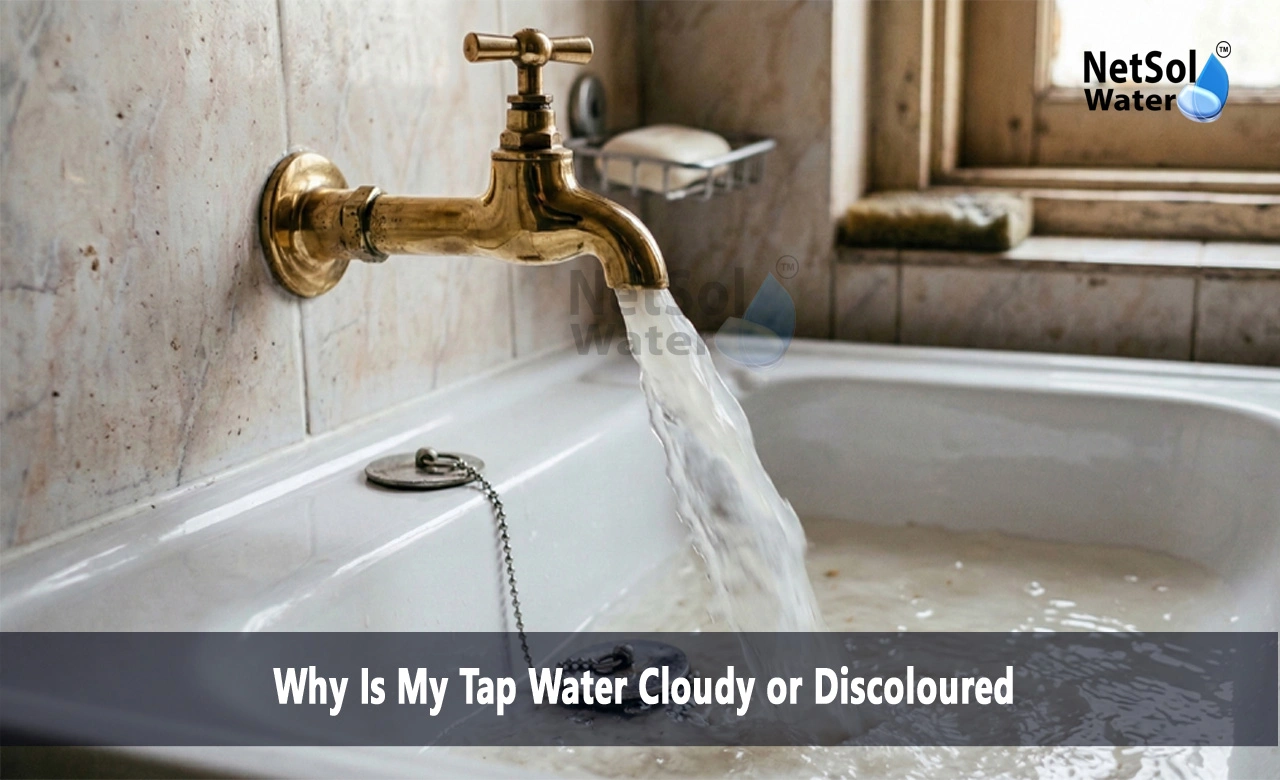 Is discolored water safe to drink, Why is my tap water brown all of a sudden, Why is my tap water cloudy all of a sudden