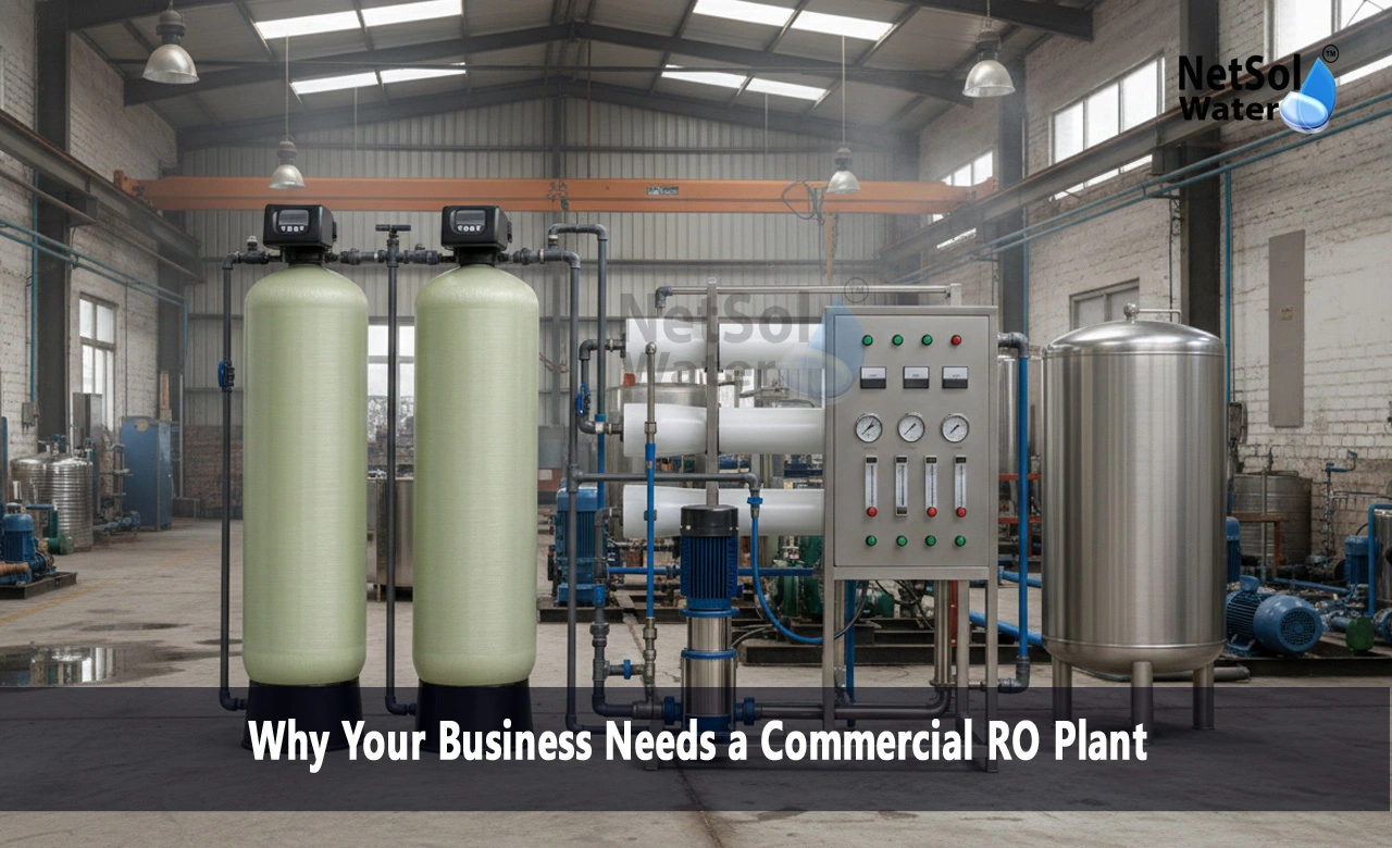 Why Your Business Needs a Commercial RO Plant, Commercial RO Plant Manufacturer for Business