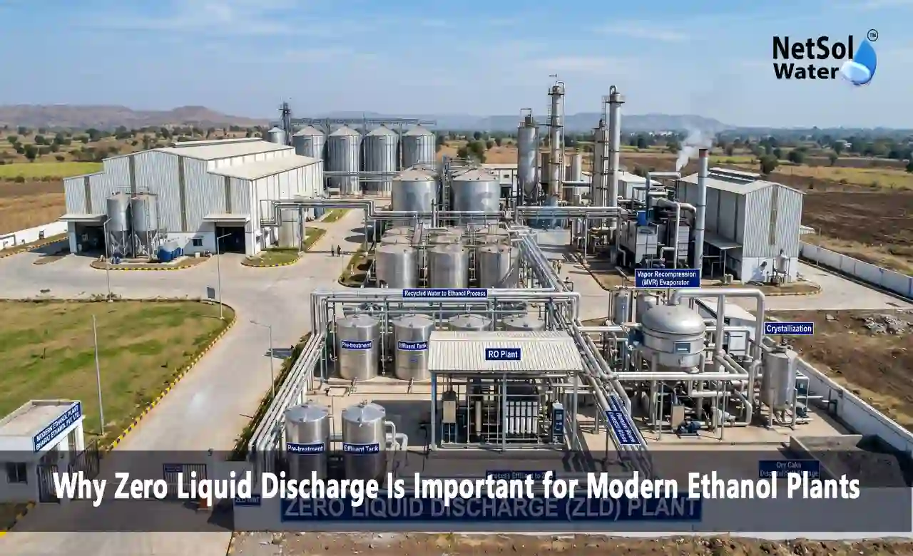 zero liquid discharge ethanol plants, ZLD technology ethanol industry, why ZLD is important, zero liquid discharge benefits, ethanol plant wastewater management, ZLD system distillery, water reuse ethanol production, ethanol effluent zero discharge, ZLD compliance ethanol plant, modern ethanol plant water treatment, zero liquid discharge cost benefits, ZLD evaporation crystallization, industrial ZLD system, ethanol plant environmental compliance, wastewater elimination ethanol industry, ZLD vs ETP ethanol, distillery ZLD technology 2026, water recycling ethanol plant