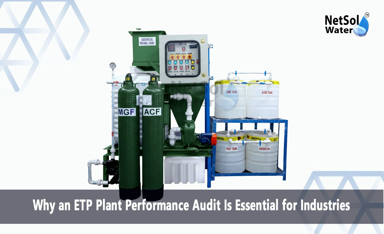 What is the purpose of performance monitoring of effluent treatment systems, What is the performance evaluation of a water treatment plant, ETP Performance Audit Checklist for Industries