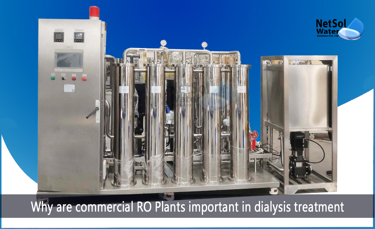 what is ro plant in dialysis, purpose of water treatment for dialysis, water treatment in dialysis