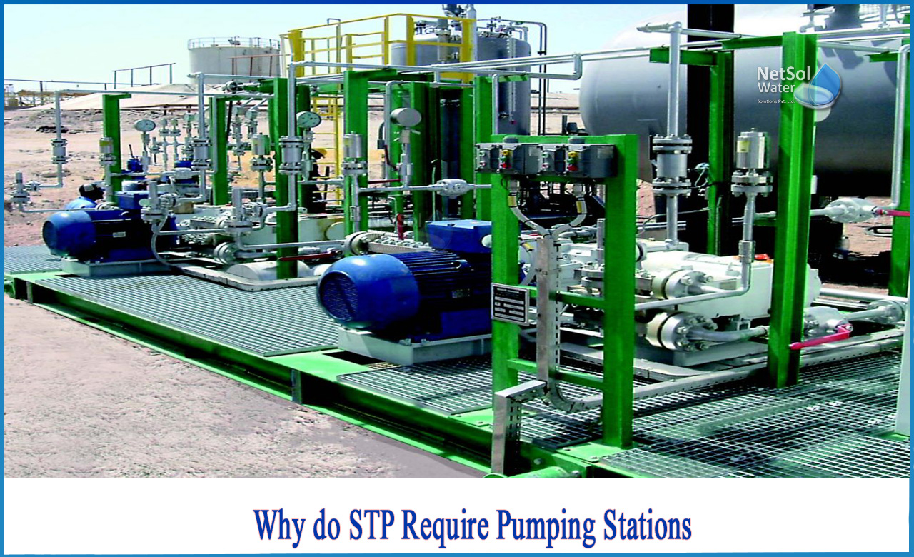 what is pumping station, components of pumping station, pumping station diagram