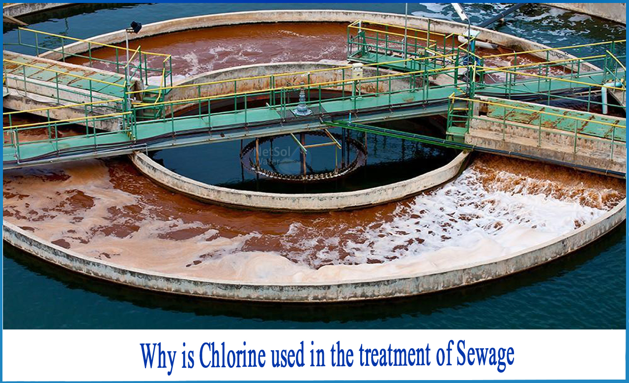 what is chlorination in wastewater treatment, disinfection in wastewater treatment, disadvantages of chlorine disinfection