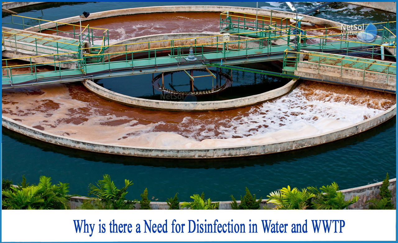 importance of disinfection in water treatment, the best method for sterilization of water uses, disinfection process in wastewater treatment