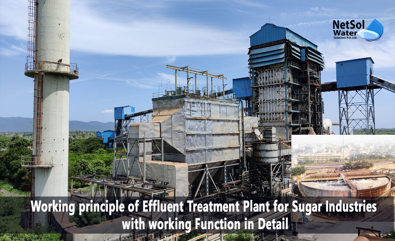 Working principle of Effluent Treatment Plant for Sugar Industries