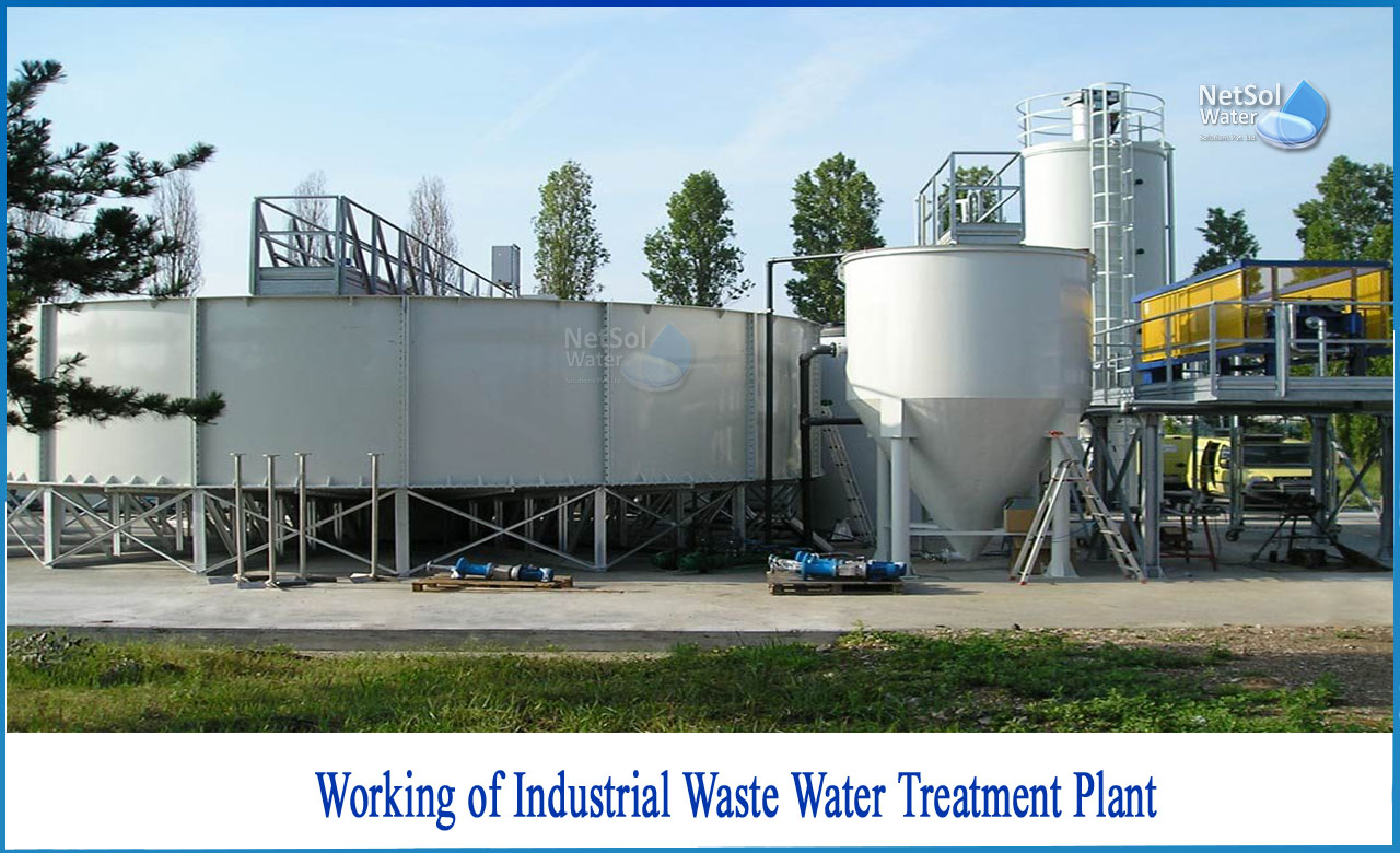 describe the method of treatment of industrial effluents, types of industrial waste water, industrial waste water pollution