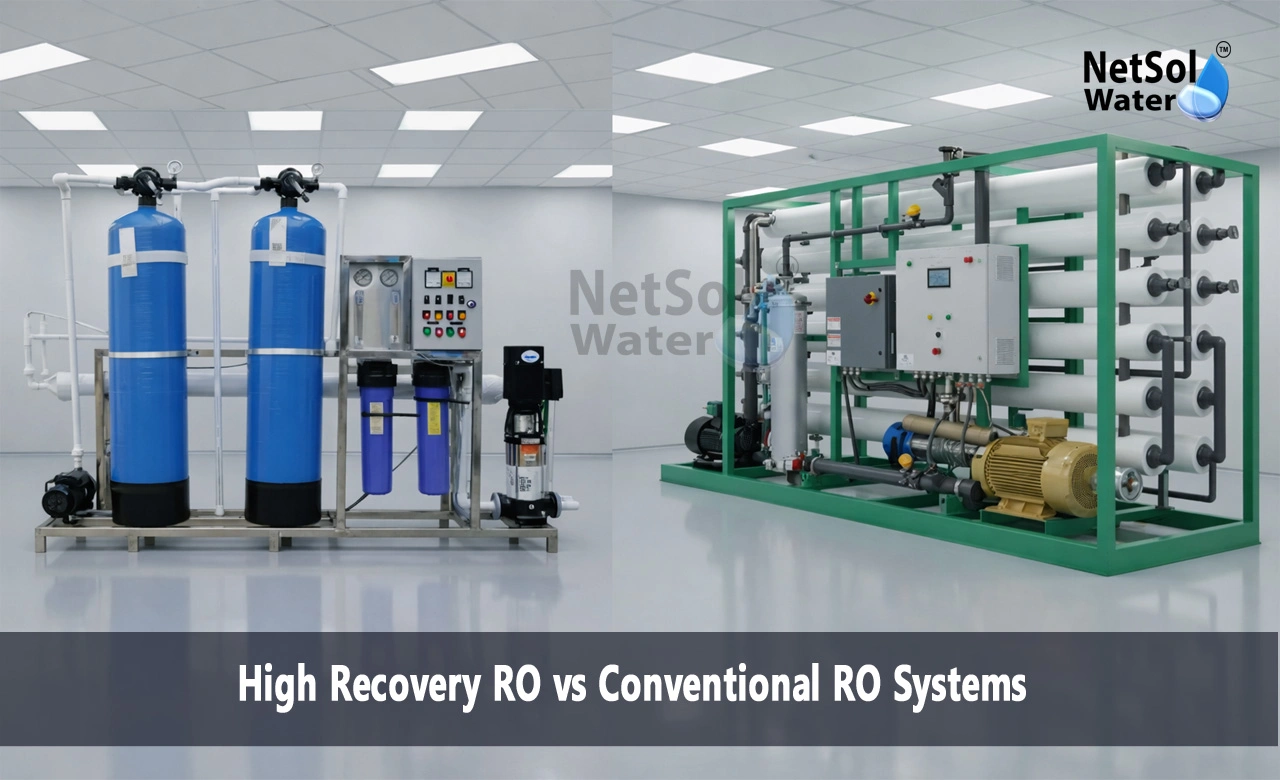 What is high recovery RO, What are the three types of RO systems, What is the difference between HR and RO membrane