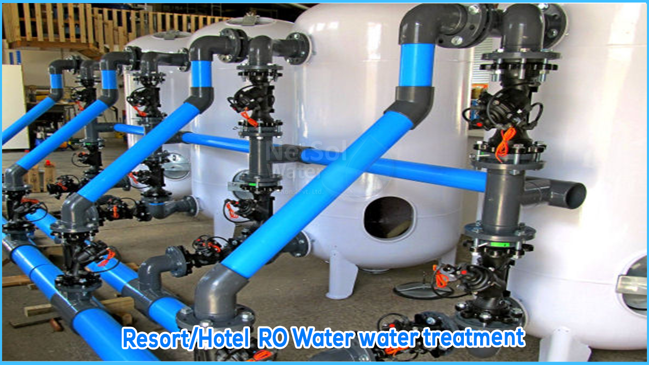 Reliable solution for providing pure drinking water in resort using RO technology