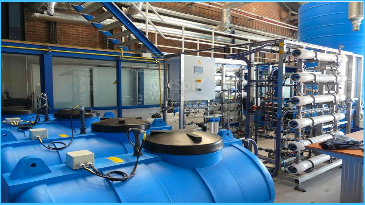How do reverse osmosis plants prove beneficial in textile industry?